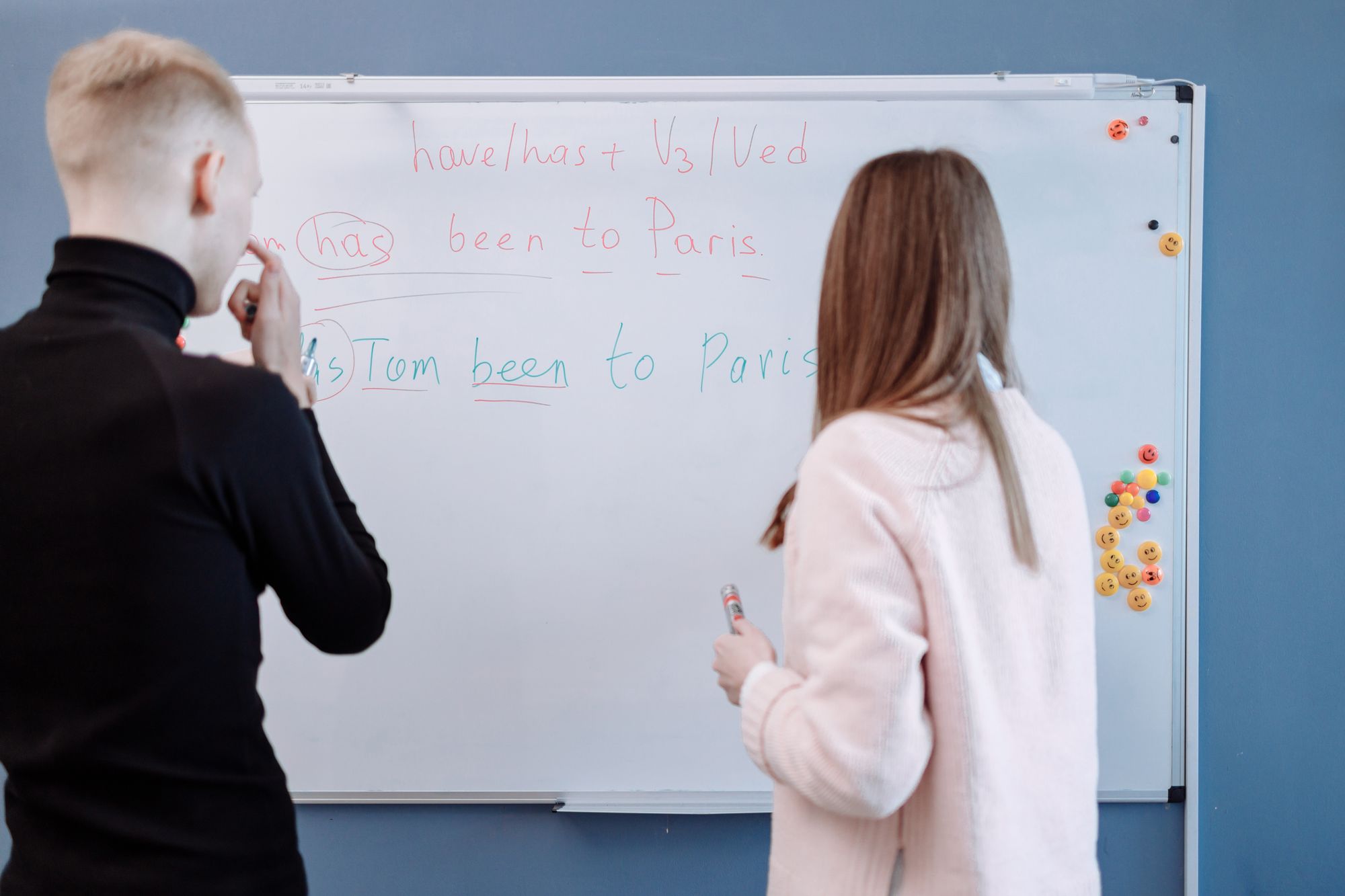 English class for international students in Australia