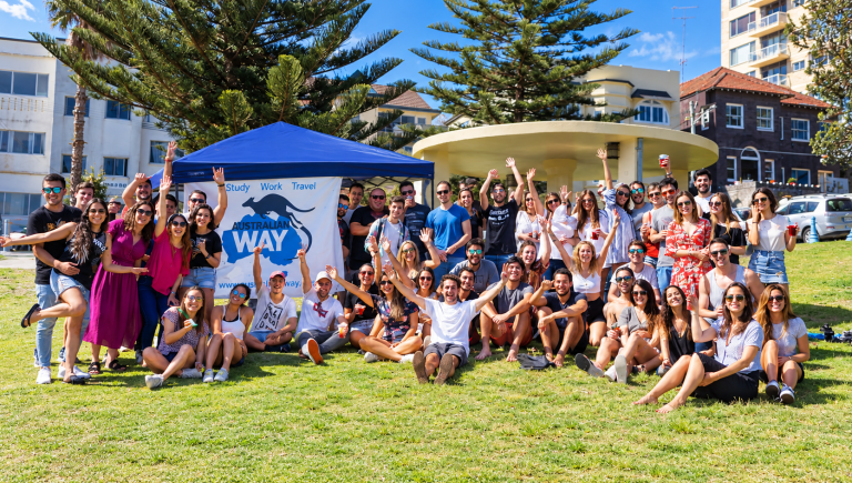 Evento de estudiantes de Australian Way en Australia