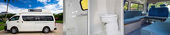Campervan Shower Toilet Image top