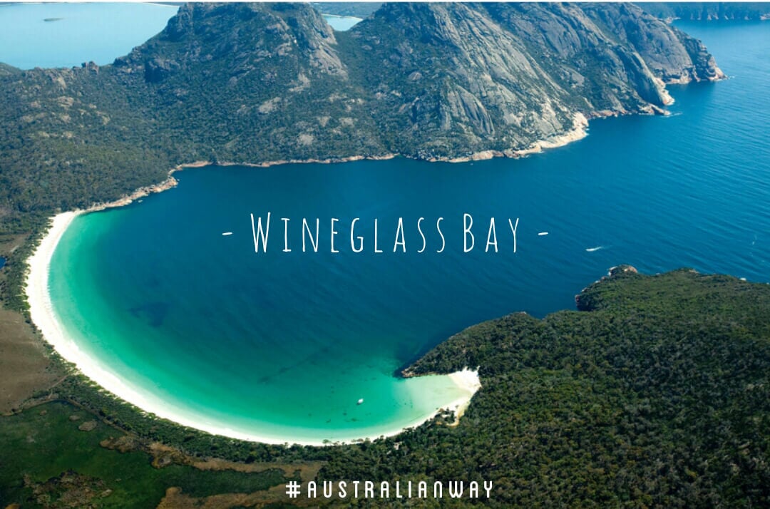 wine glass bay, estudiar en australia, trabajar en australia, australian way, tasmania