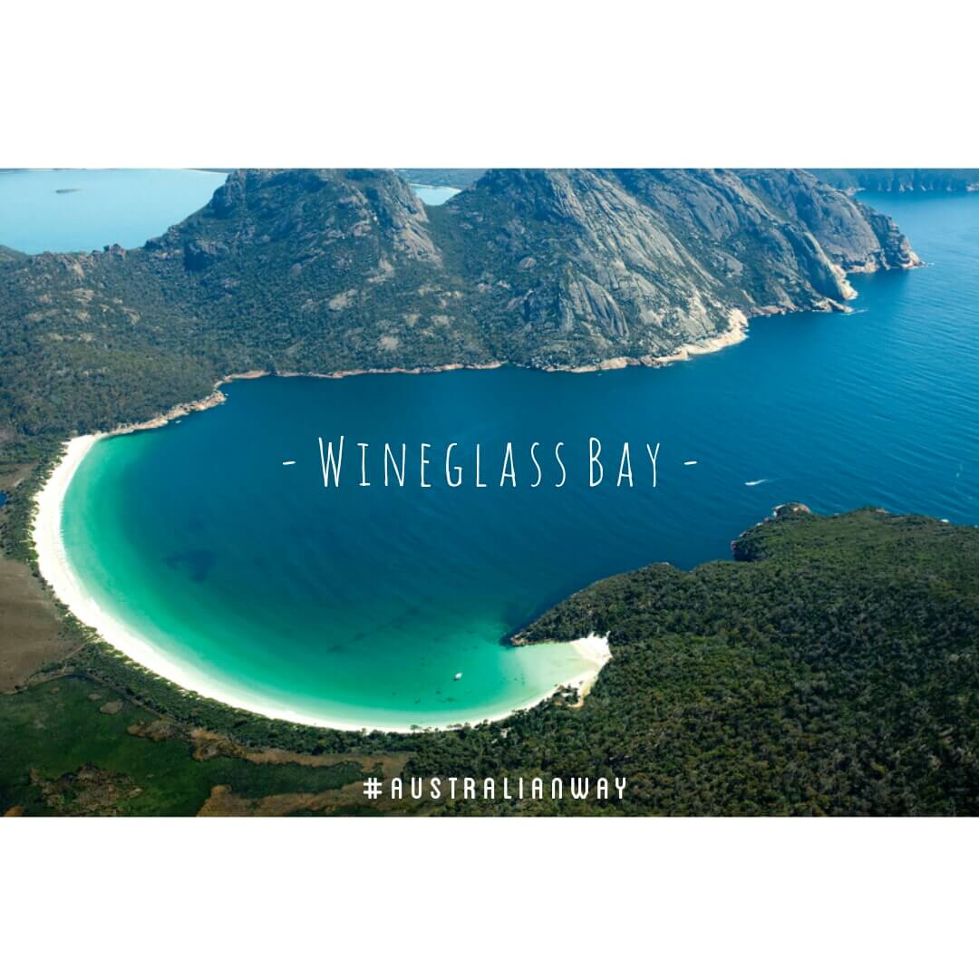 wine glass bay estudiar en australia trabajar en australia australian way